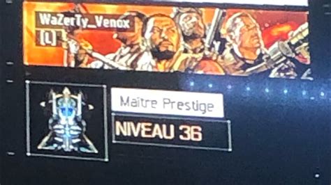 Je Passe Mon Ma Tre Prestige En Zombie Sur Black Ops Youtube