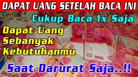 Memang Rezeki Anda Putar X Rezeki Diantar Org Ga Di Kenal Uang