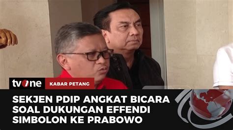 Klarifikasi Effendi Simbolon Di Dpp Pdip Berlangsung Tertutup Kabar