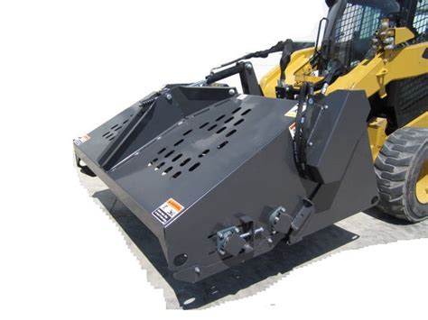 Skid Steer Landscape Rake Attachment 76 Wide Industrial Series