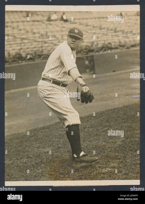 Babe Ruth Stock Photo Alamy