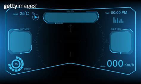 HUD Sci Fi Interface Screen View Design Virtual Reality Futuristic