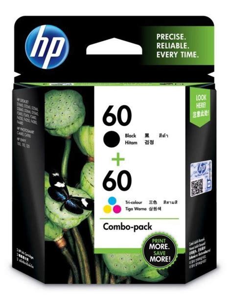 Hp 60 Hp60 Combo Pack Original Cartridge Hp — Discount Office