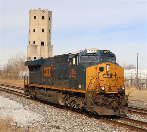 CSX 3152 Harvey IL 2 18 2023 Photo By John Eagan 1 Flickr