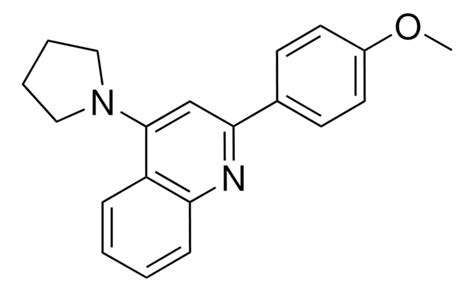 2 4 METHOXYPHENYL 4 1 PYRROLIDINYL QUINOLINE AldrichCPR Sigma Aldrich