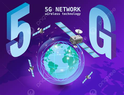 Red 5g Tecnología De Internet Global De Transmisión De Datos De Alta