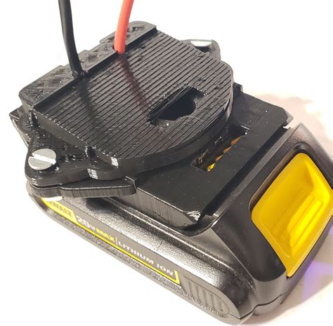 Home Hobby Dewalt 20V MAX Li Ion Batteries Convert To DIY Connection