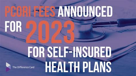 What Are The Pcori Fees For Self Insured Health Plans