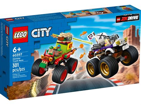 Klocki Lego City Wy Cig Monster Truckami Zestaw Pojazd W Auta