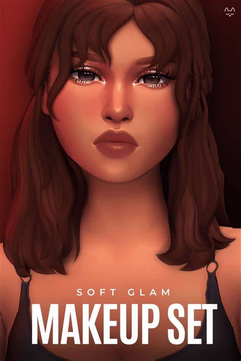 Soft Glam Makeup Set Twistedcat In 2024 Soft Glam Makeup Sims 4 Cc Makeup Sims 4 Cc Eyes