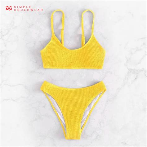 Simple Underwear Bikini Shopee Thailand