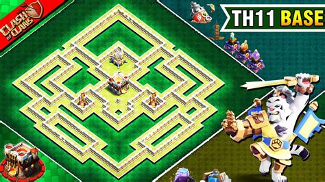 New Strongest Town Hall 11 Th11 Trophy Farming Base With Copylink 2023 Clash Of Clans 816