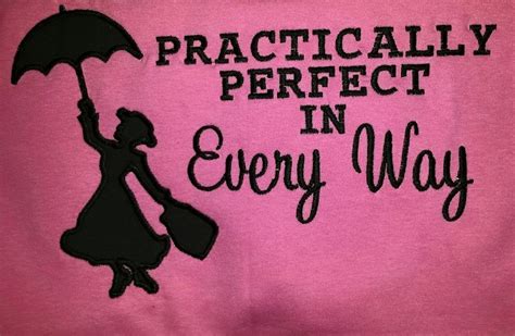 Mary Poppins Practically Perfect In Every Way Etsy