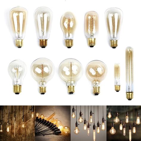 【in Stock】vintage Retro Filament Edison Antique Industrial Style Lamp