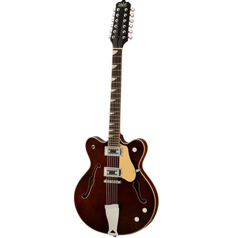 Eastwood Guitars Classic 12 Walnut Semi Akoestische Gitaar Bax Music