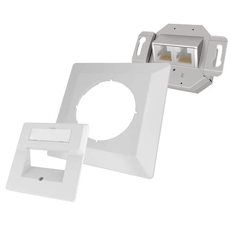 LAN Dose CAT 5e Datendose Unterputz 2 X RJ45 Hb Digital 6 59