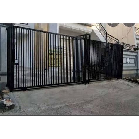 jual pagar rumah geser minimalis shopee indonesia