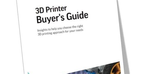 3d Printer Buyer’s Guide 3d Systems