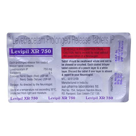 Levipil Xr 750 Tablet 10 S Price Uses Side Effects Composition Apollo Pharmacy