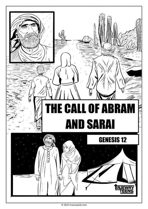 The Call Of Abram And Sarai Genesis Bible Lesson For Teens