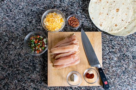 Restaurant Style Chicken Quesadilla The Night Owl Chef