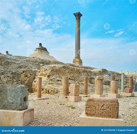 Visit Pompey`s Pillar And Serapeum Ruins In Alexandria, Egypt Royalty ...