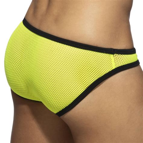 Addicted Slip Bikini Fever Jaune Fluo Inderwear