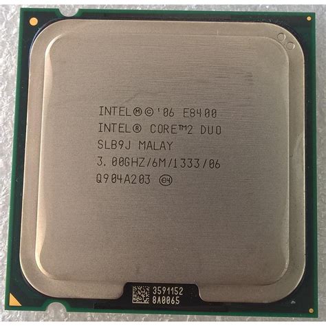 Intel Core 2 Duo E8400 30ghz Lga775 Processor Shopee Malaysia