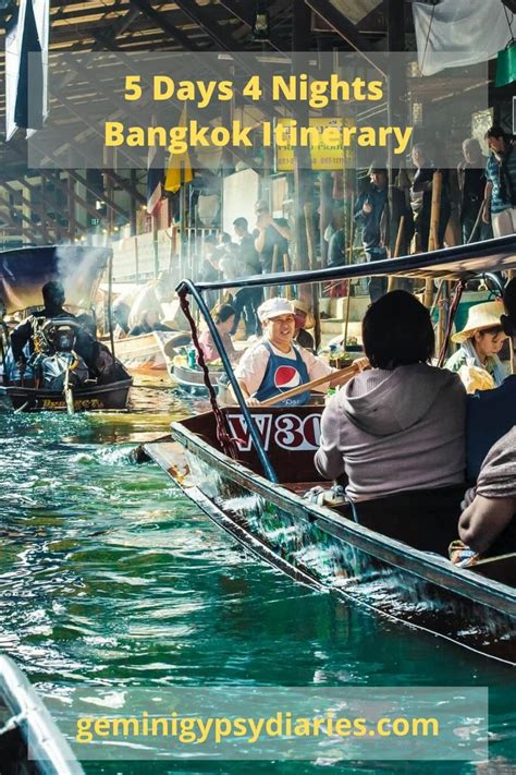 5 Days 4 Nights Bangkok Itinerary An Absolutely Classic Guide Artofit