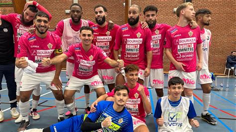 Futsal Team Borgerhout Bouraza Futsal Brussels A Rst Helft