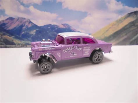 55 Chevy Gasser 2022 Hot Wheels Chevy Bel Air Series Purple Eur 2 17 Picclick Fr