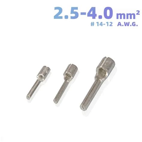 Ptn Naked Pin Non Insulated Cable Lug Crimping Terminal For Distribution Cabinets Pin Terminal