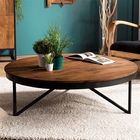 Table Basse Design Ronde Noella Blog