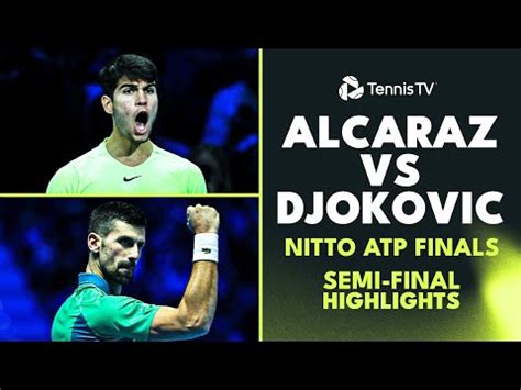 Novak Djokovic venció a Carlos Alcaraz y clasificó a la final del ATP