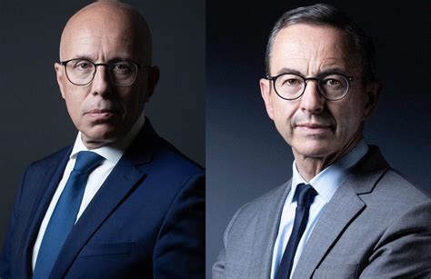 Présidence des Républicains Éric Ciotti et Bruno Retailleau qualifiés