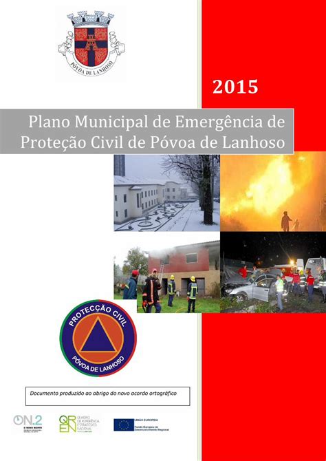 Pdf Plano Municipal De Emergência De Proteção Civil De Planos Prociv Pt Documents