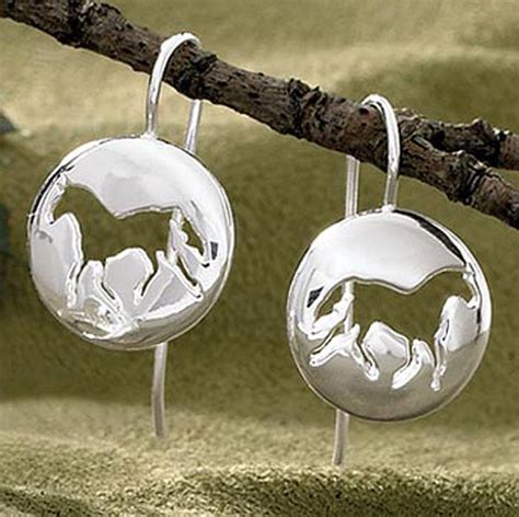 Horse Silhouette Earrings Western Wear Equestrian Inspired Clothing