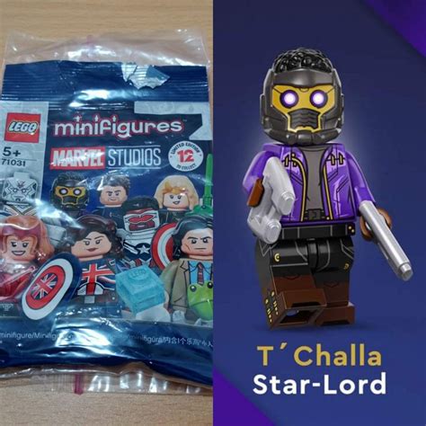 Authentic Lego T Challa Star Lord New Hobbies Toys Toys Games