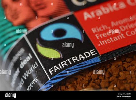 Fairtrade Logo Hi Res Stock Photography And Images Alamy