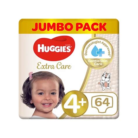 Buy Huggies Extra Care Jumbo Pack Size 4 64 S Online At Best Price In