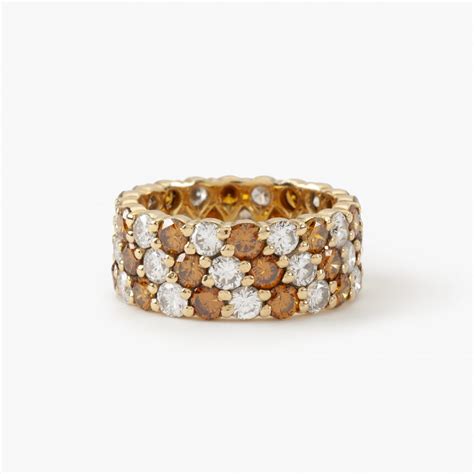 Ring Alliance Wit En Fancy Diamant Marjan Sterk Vintage Juwelen