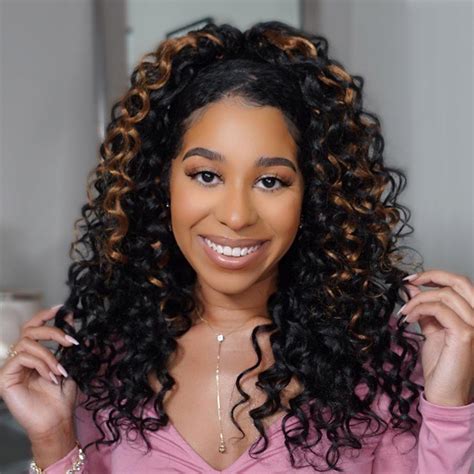 Buy Toyotress Beach Curl Crochet Hair 12 Inch 8 Packs Black Mix Brown