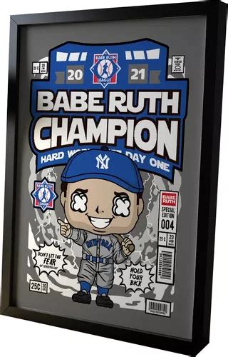 Quadrinho Pop Funko Babe Ruth Mercadolivre