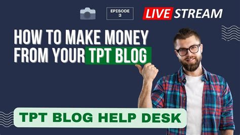 How To Make Money Using A Tpt Blog Wordpress Q A Help Desk Livestream