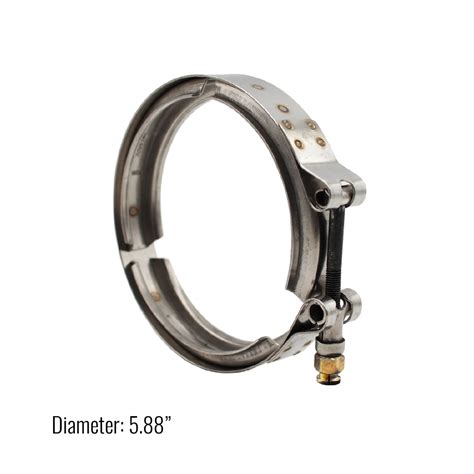 5.88" Dia. V-Band Clamp Stainless Steel