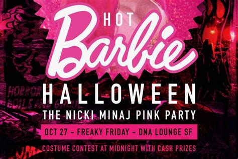 Hot Barbie Halloween Nicki Minaj Pink Party CrawlSF