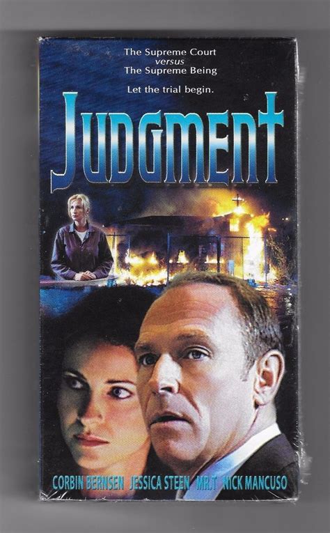 Judgement Vhs 2001 New Sealed Corbin Bernsen Mr T Jessica Steen Nick