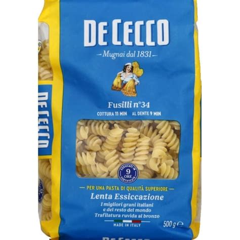 De Cecco Fusilli N34 Monoprix Fr