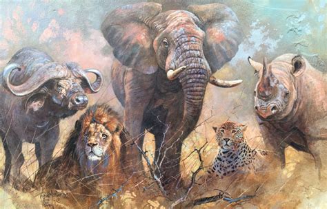 African Safari Paintings Painting Photos