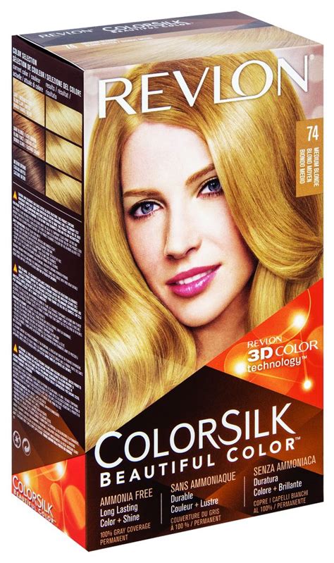 Revlon Colorsilk Permanent Hair Color Medium Blonde Shop Today